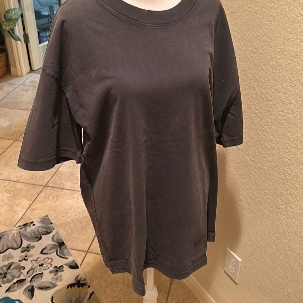 YZY Gap Balenciaga Collab Tee Shirt Black Oversized Men's Size Large Yeezy New